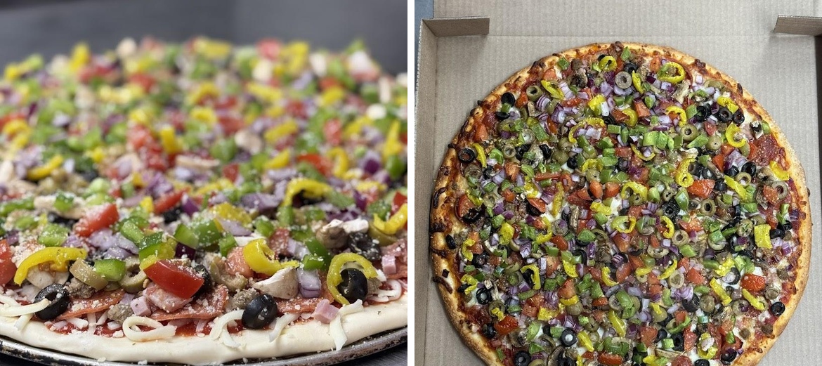 Tomahawk Pizza Menu