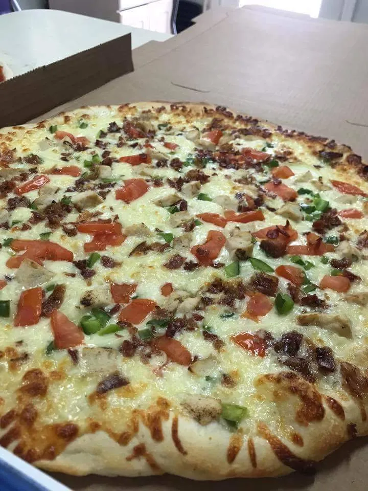 Chicken Bacon Ranch Pizza