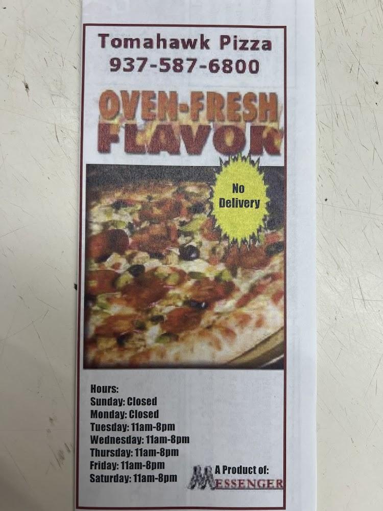 Tomahawk Pizza Menu image 4